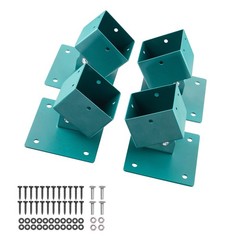 Uimoso Swing Set Brackets 4 Pack for Secure Installation on Uneven Surfaces