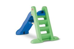 Kids Slide Indoor Play Childrens Plastic Slide Gym Climbing Folding Storage Fun