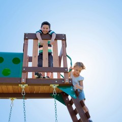 Backyard Discovery Woodridge Elite Cedar Swing Set FREE SHIPPING USA