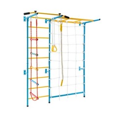 7 In 1 Indoor Climb Playground Activity Wall Set Home Gym Wall Ladder Gift Kids