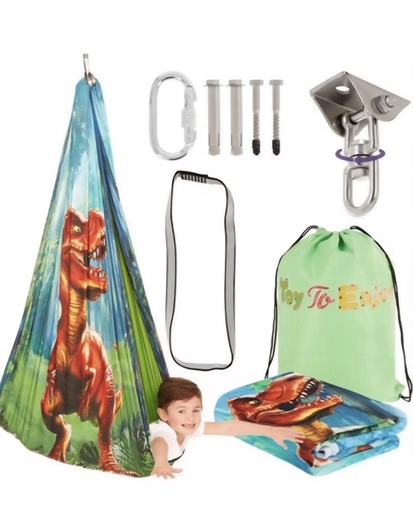Sensory Swing for Kids with Special Needs – Double-Layer, 360° Swivel – New