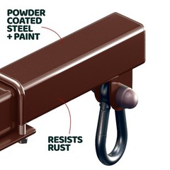 Swingset Conversion Bracket – No Tree, No Problem, Convert Your Swingset to a…