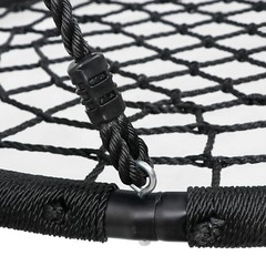 48” Spider Web Tree Net Swing PE Rope Large Size for Kids Play Outdoor Garden