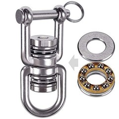360 Degree Swing Swivel 2 Bearing 770LB Rotational Device for Tree Swing Aerial