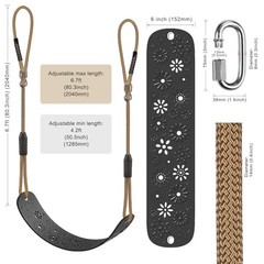 Swing Set Accessories Kids Swing Seat with Black Swing Seat (1 Pack)