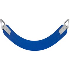 SWING SET STUFF COMMERCIAL RUBBER BELT SEAT BLUE playground fort outside 0124