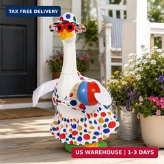 Summer Porch Goose Outfits Bikini Goose Outfits Fits 23 Inch Cement or Plastic G