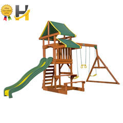 Tucson Cedar Wooden Swing Set by Backyard Discovery for Ultimate Outdoor Fun