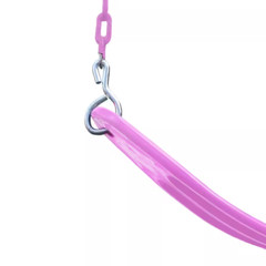 Extreme-Duty Cotton Candy Belt Swing with Pink Chains