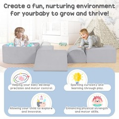 Foam Climbing Blocks for Toddlers 1-3, Toddler Climbing Toys Indoor, Climbing…