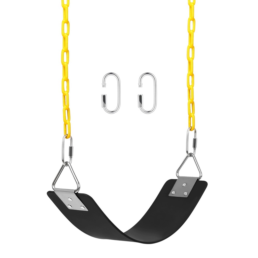 66″ AGPTEK Swing Seat for Kids Adult Heavy Duty Replacement Kit with Chain Hooks