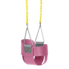 Heavy-Duty High Back Full Bucket Toddler Swing Seat | Coated Chains Fully Ass…