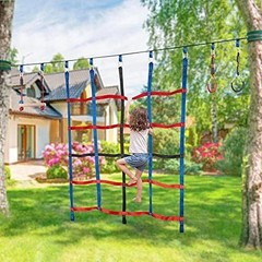 MONT PLEASANT Climbing Cargo Net for Kids Ninja Net Climbing Swingset