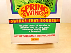 Spring Swings Disc Seat Complete with Bounce Adapter Swings that Bounce Ages 3-8