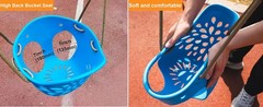 BeneLabel 600 LB Weight Capacity Full Bucket Toddler Swing Seat