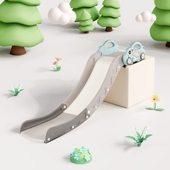 Indoor Kids Baby Couch Slide for Toddler 1-3, Sofa Slide Add-on Attachment fo…