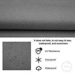 Outdoor Porch Patio Swing Seat Cover, 600D Thickened Oxford Waterproof Swing