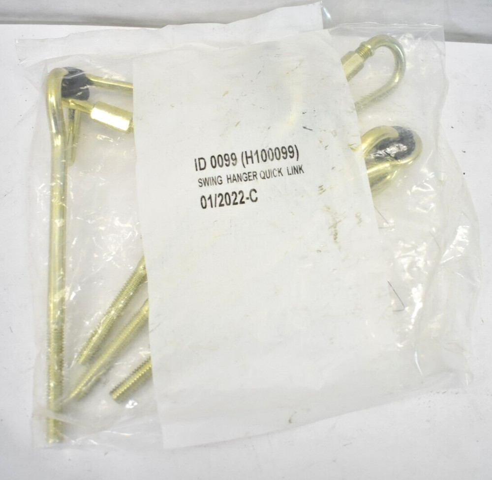 Swing Hanger Quick Link Hardware Assembly Kit ID 0099 (H100099) Yellow Zinc