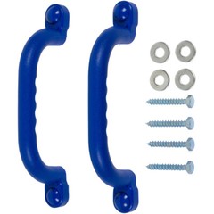 SWING SET STUFF 10″ PLAYGROUND HANDLES BLUE (PAIR) accessories hand grips 0010