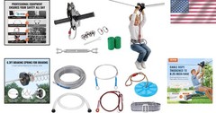Easy Install Kids’ Zipline Kit, 330 lb Capacity