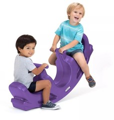 Simplay3 Rock and Roll Teeter Totter Seesaw – Rocking Fun for Two Toddlers