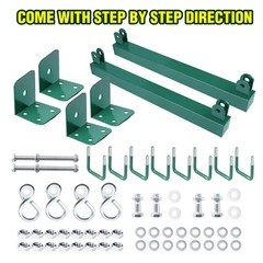 Heavy Duty Glider Swing Brackets, 400lbs Conversion Kit for Play Set, Univers…