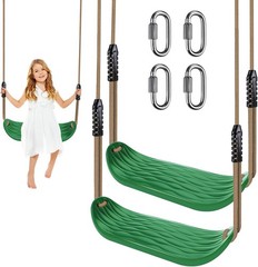 2 Pack 500LB Capacity Heavy Duty Swing Seat W/ Wider Swing Board & Height