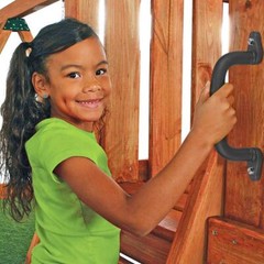2 Pack Playground Safety Handles, Non-slip Plastic Kids Playground Grab Handles
