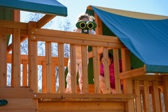 Eastern Jungle Gym Extra Large Plastic Toy Binoculars Green Swing Set Accessory