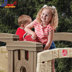 Woodland Climber II Kids Playset Ages 2–6 Year Old Toddler Slide & Climbing Wall