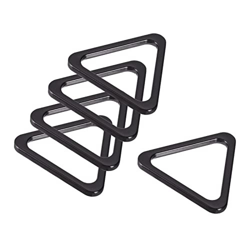 Metal Triangle Ring Buckle for DIY 25x24mm Black