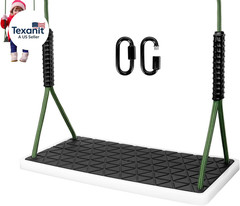 Heavy Duty Swing Seat Non-Slip with Tree Rope Adjustable Swing Set Accessories R