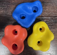 Odoland Climbing Holds Indoor & Outdoor Toys Parts Only No Fixings – 9 PACK