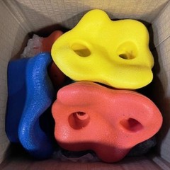 Odoland Climbing Holds Indoor & Outdoor Toys Parts Only No Fixings – 9 PACK