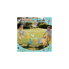 Kids Seesaw Teeter Totter Blue Outdoor Residential Freestanding Spin Toy for Age