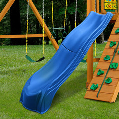 Ws 5032 Olympus Wave Slide 2Piece Plastic Slide for 5′ Decks, Blue