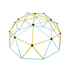 12FT UV-Protected Climbing Dome 750lb Thickened Steel Play Gym