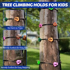 120FT Zip Lines For Backyard Up To 400lbs Outdoor Adventure Kit For Kids
