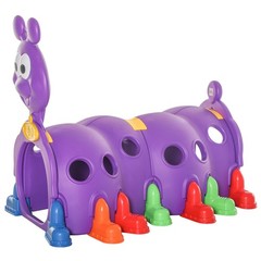 Purple Crawl Tunnel Toy for Kids Indoor & Outdoor Play Ages 3-6