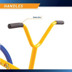 Gym Dandy Teeter-Totter Home Seesaw 37.00 x 31.00 x 85.50″, Multi Colored