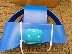 Baby Swing EVA Swing Hanging Basket Swing for Your Baby Kid Outdoor Blue