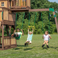 Backyard Discovery Skyfort II Cedar Swing Set/PlaySet FREE SHIPPING NEW