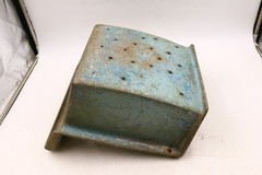 Vintage Metal Playground Swing Seat ~13x13x9″ Blue Valley Ind Mexico PA #2