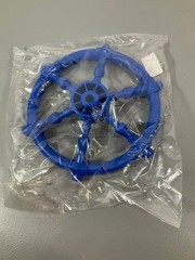 Backyard Discovery Premium Steering Wheel – Blue and Lime – NO HARDWARE