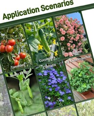 60″x16.2″ Heavy Duty Steel A-Frame Garden Trellis for Climbing Plants – Ru