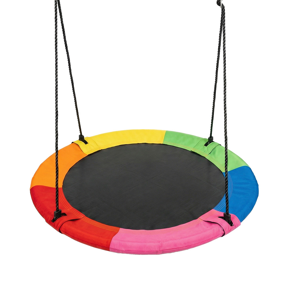 YC saucer swing 40″ -Rainbow