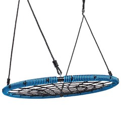Uimoso Spider Web Saucer Swing 40 Inch Round Swings for Kids Outdoor 750 lbs