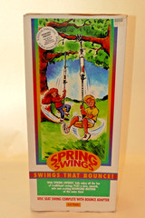 Outdoor SPRING SWINGS Air Swing Original Tree Swing Yellow Ages 3-8 USA