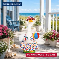 Summer Porch Goose Outfits Bikini Goose Outfits Fits 23 Inch Cement or Plastic G