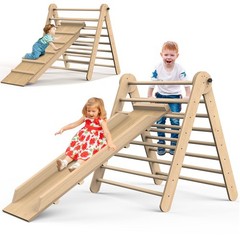 Baoniu Triangle Climbing Toys, Stable Climbing Toys for Toddlers with Climbing a